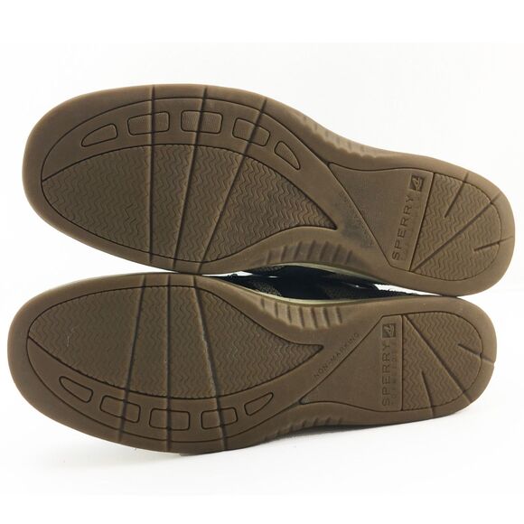 Sperry Top-Sider Black Huntley Buckle Side Zip Deck Ankle Boots - Women's 8 M - Picture 7 of 9